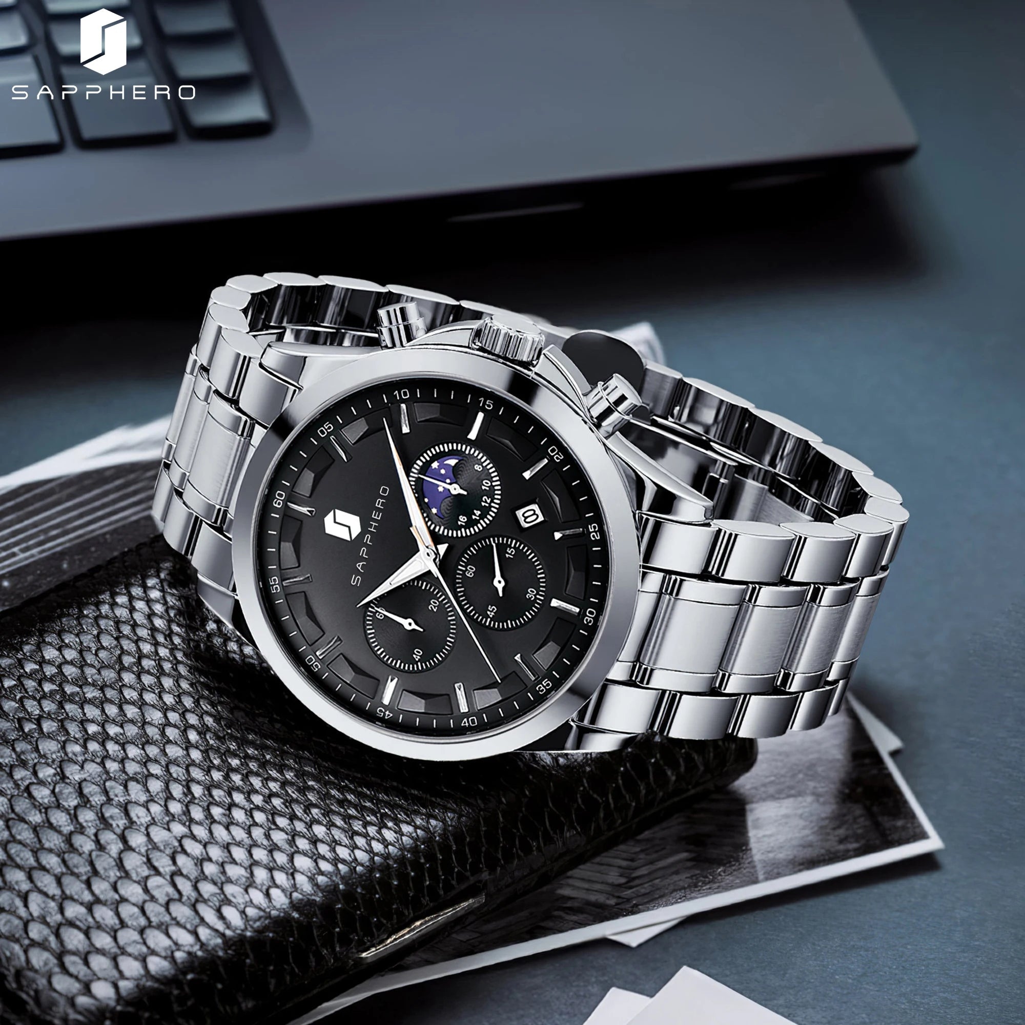 Sapphero Royal Silver Black