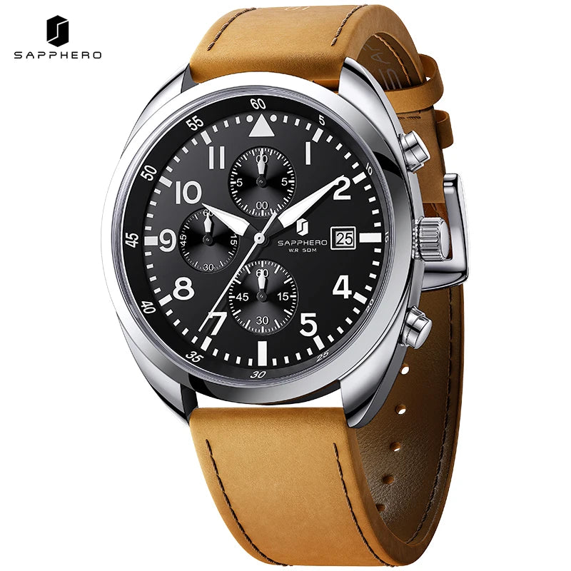 Sapphero Atlas Silver Black
