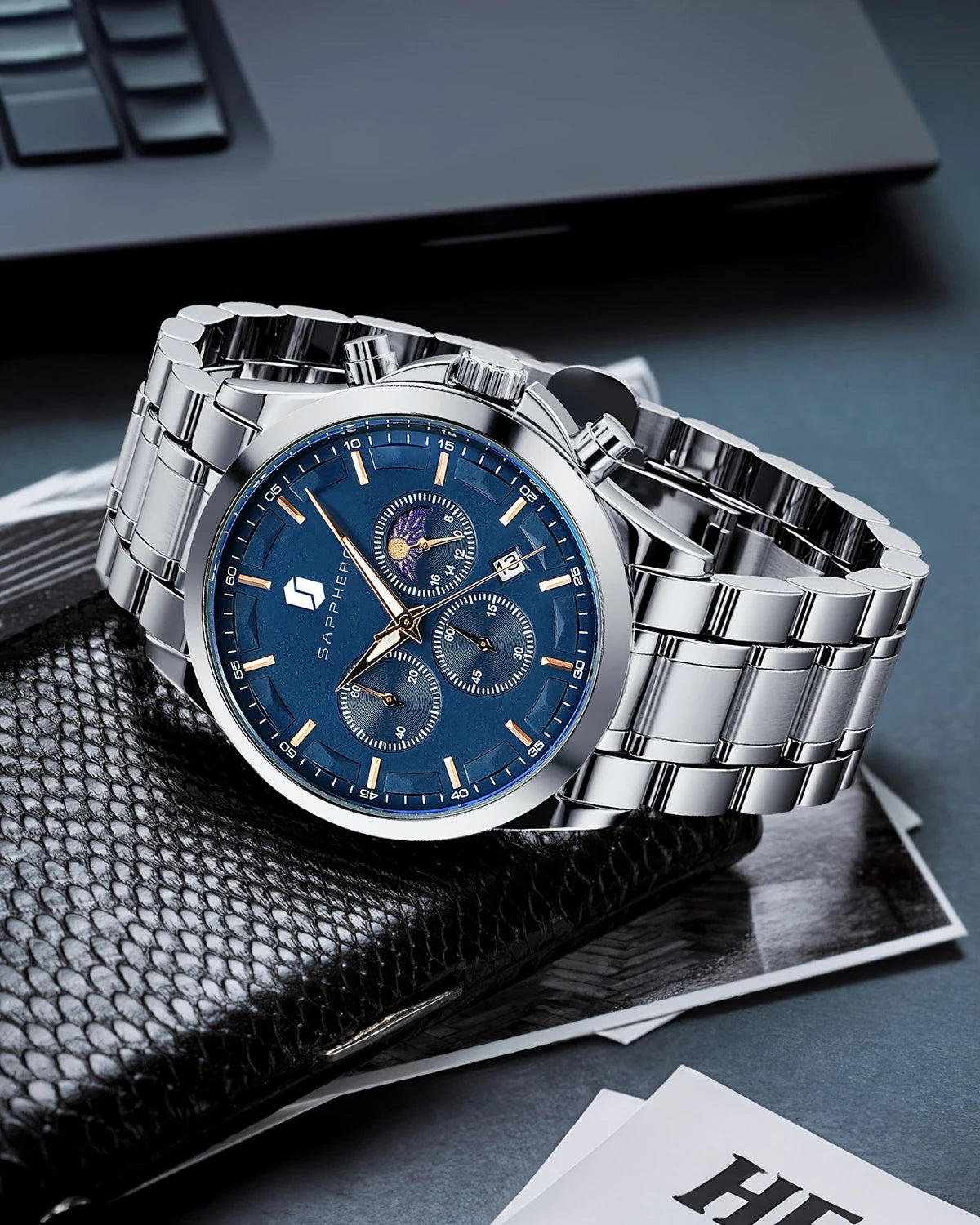 Sapphero Royal Silver Blue