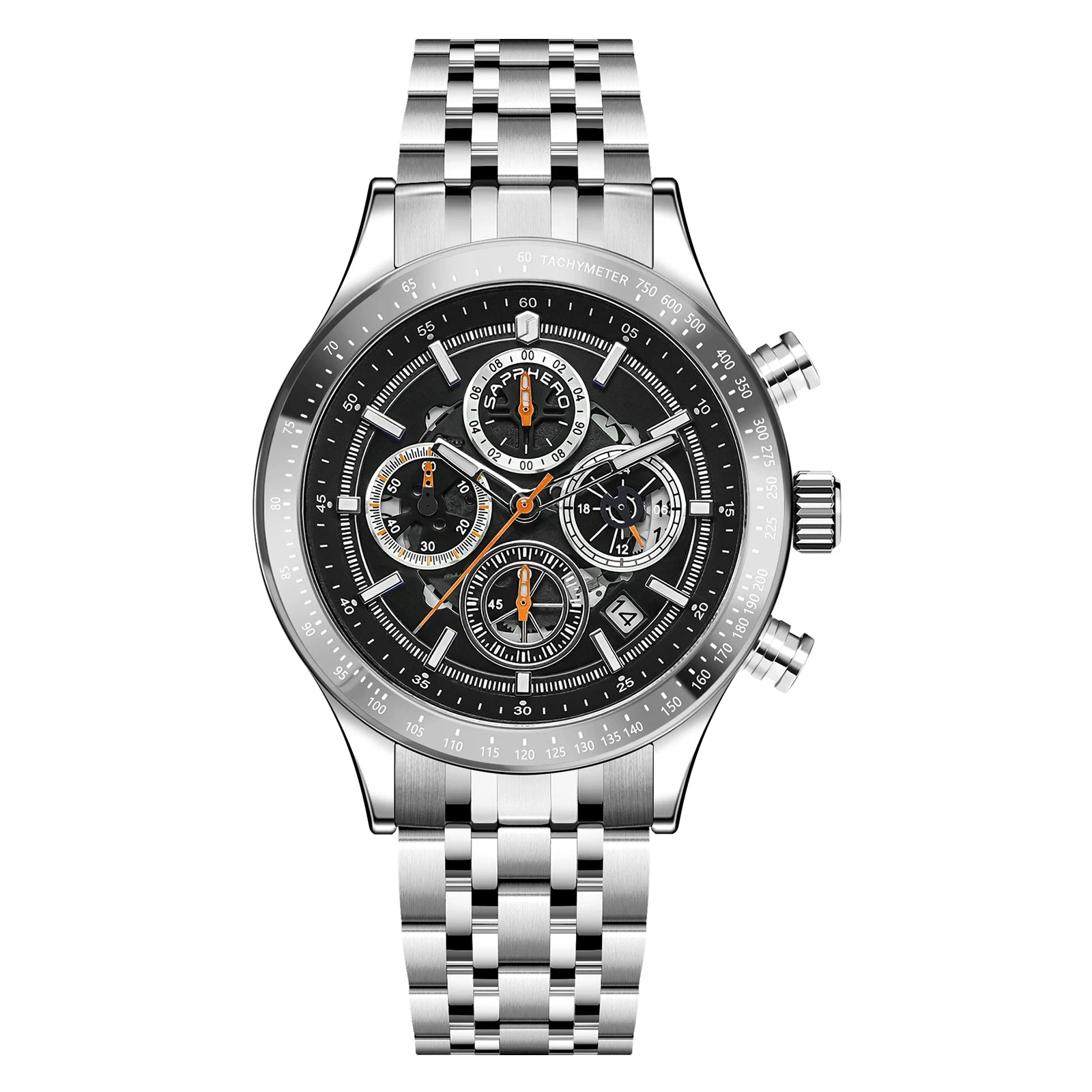 Sapphero Fusion Silver Black