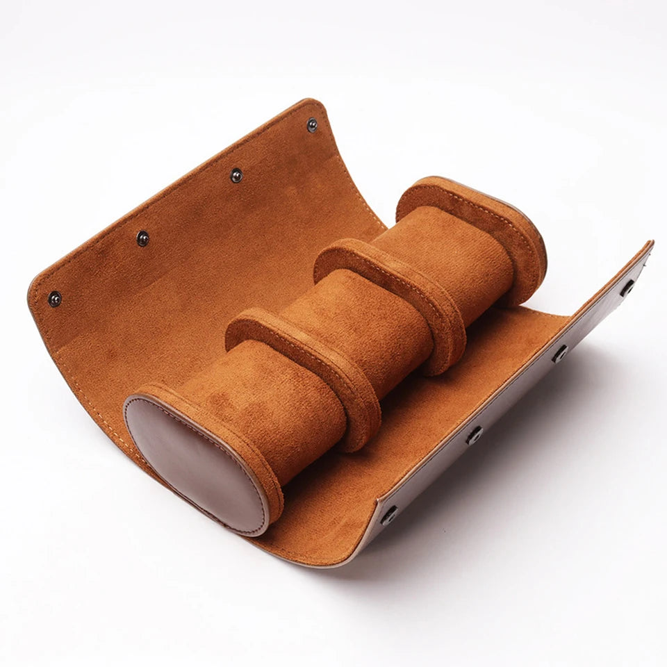 Porta Relógio em Couro Premium