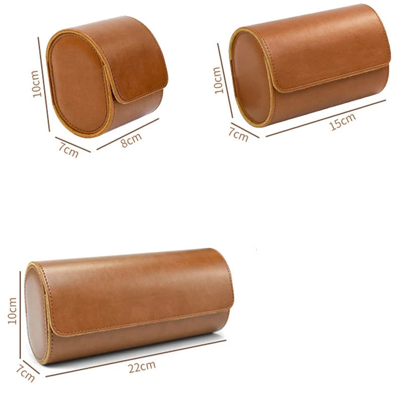 Porta Relógio em Couro Premium